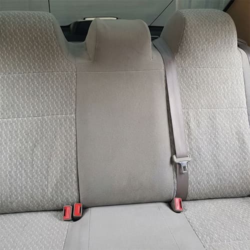 روکش صندلی پژو 405 جدید چرم مشکی و نوار های کرم — تصویر ۲