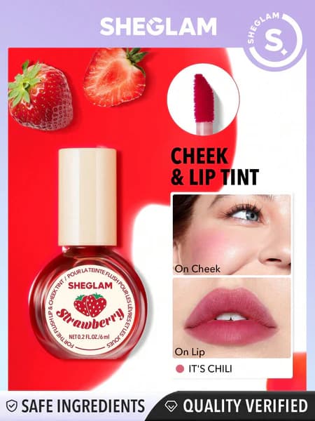 تینت لب و گونه شیگلم مدل Flush Lip & Cheek — تصویر ۳