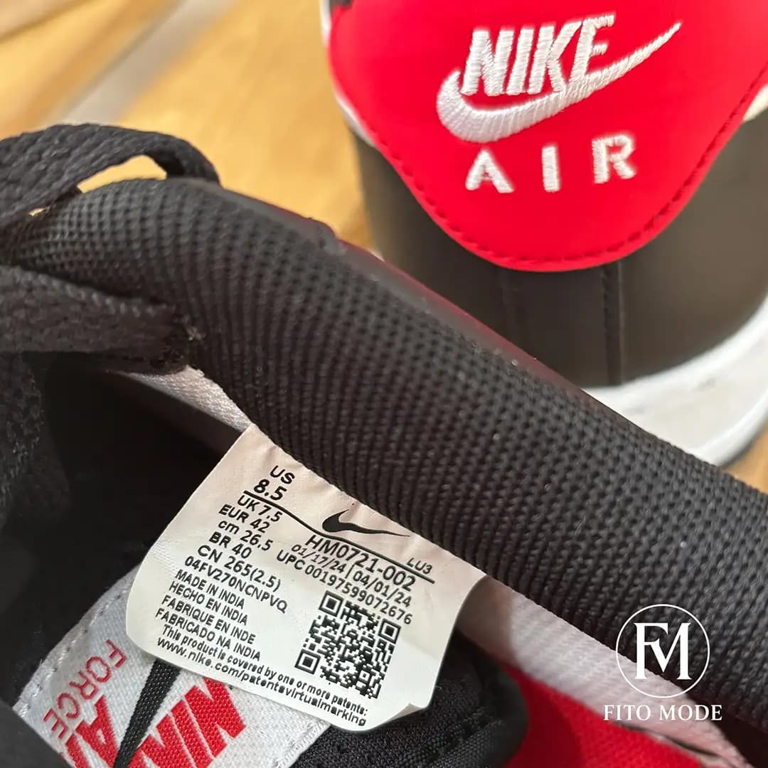 کفش نایک اورجینال Nike Air Force 1 Low Retro مدل HM0711-002 — تصویر ۳