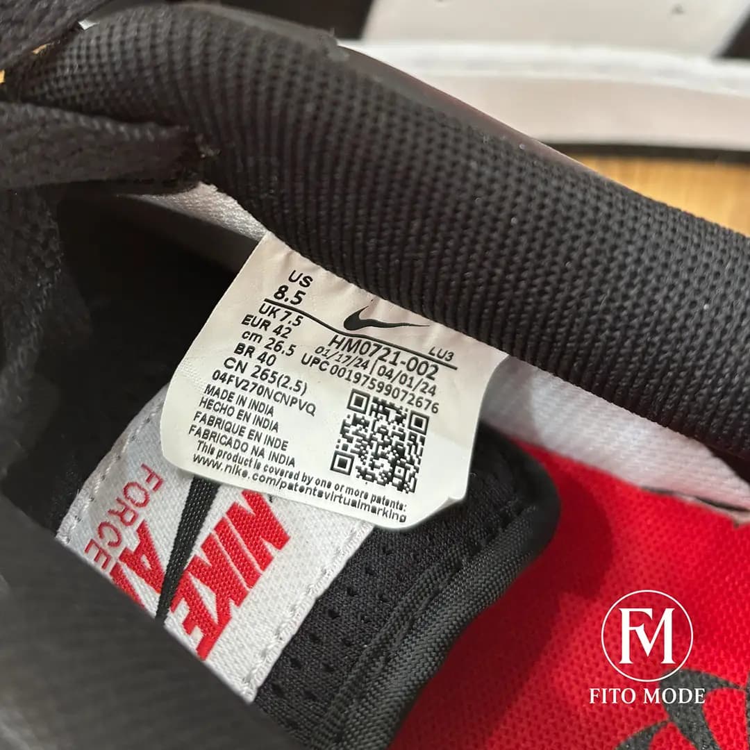 کفش نایک اورجینال Nike Air Force 1 Low Retro مدل HM0711-002 — تصویر ۶