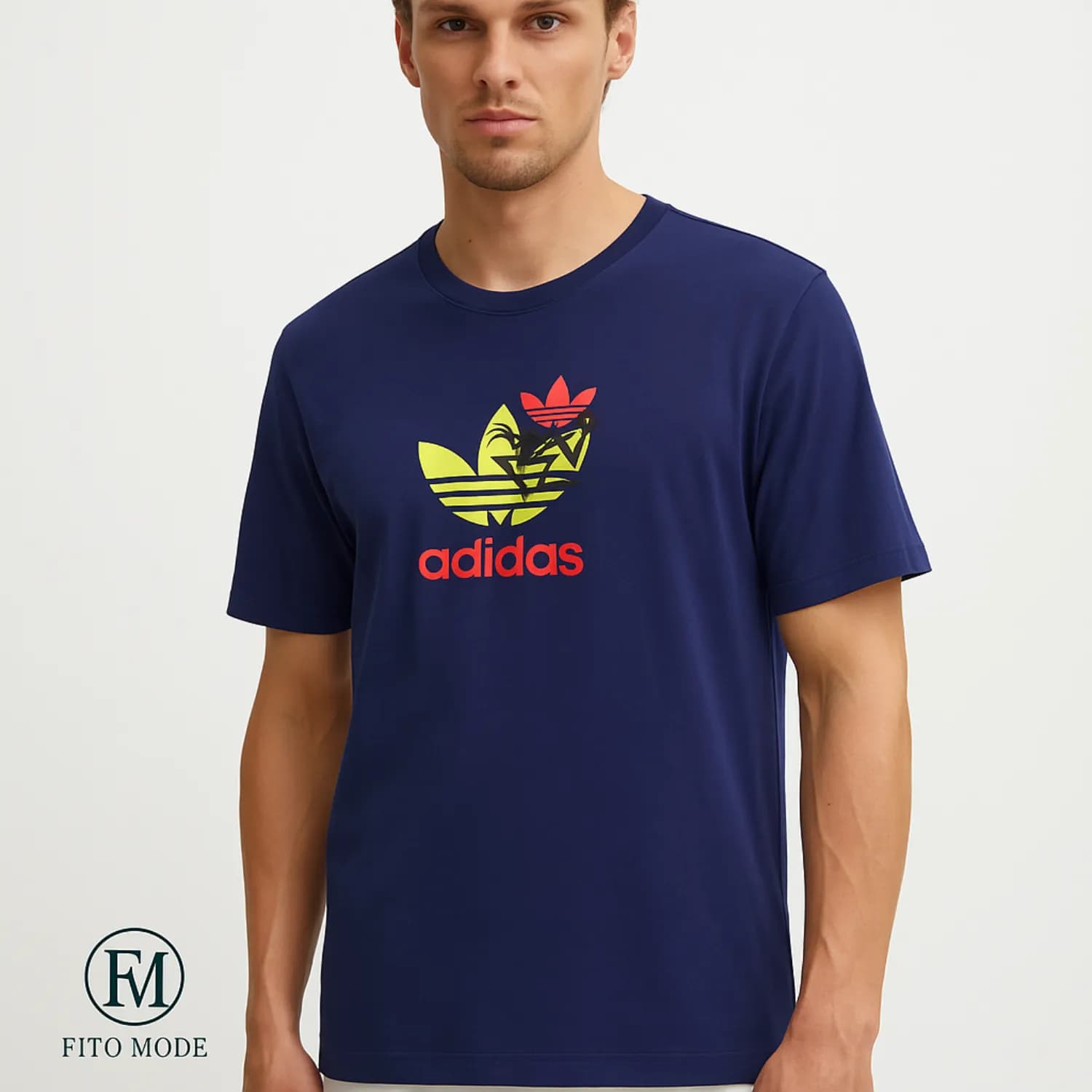 تیشرت مردانه آدیداس اورجینال سرمه‌ای (Adidas Originals Tee)