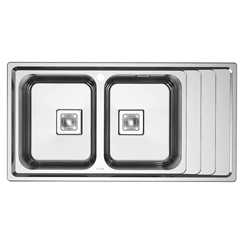 سینک ظرفشویی توکار آلتون مدل ST-1001