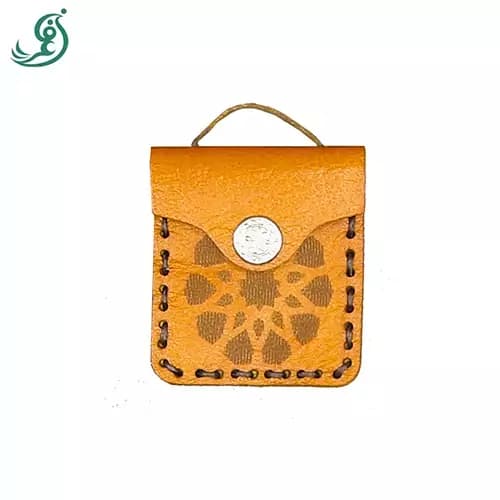 گردنبند چرم آجری (5 عدد)