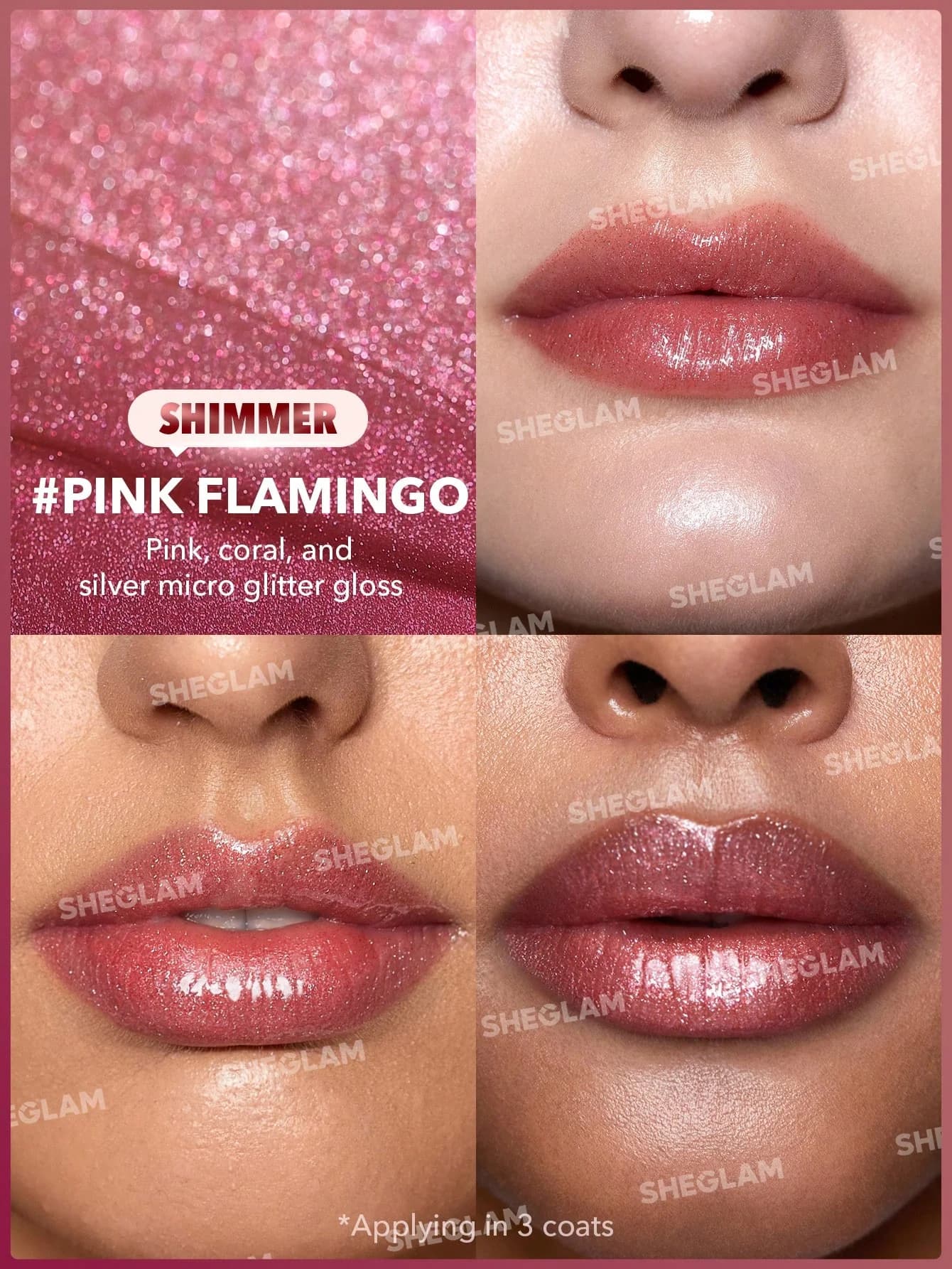 لیپ پلامپر شاین دار شیگلم Pout-Perfect Shimmer Lip Plumper — تصویر ۶