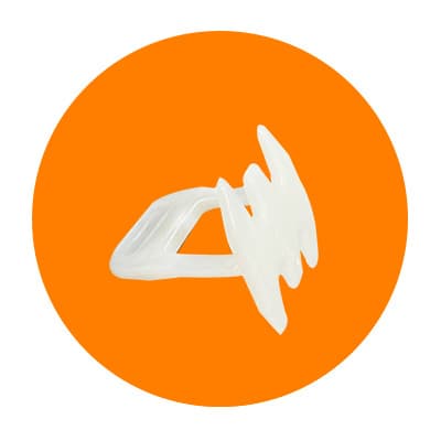 کلیپس کوچک سفید 1.5میل
