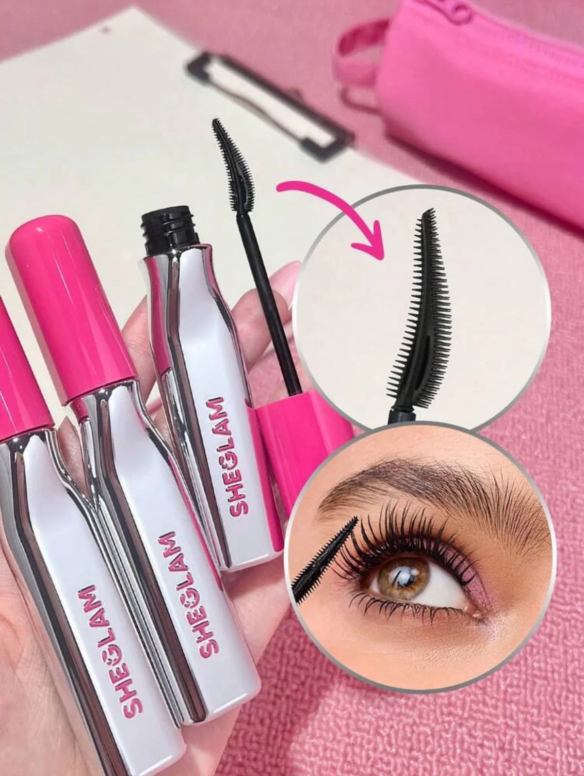 ریمل سوزنی شیگلم مدل Lashlighter Up & Out | حجم‌دهنده و بلندکننده مژه — تصویر ۷