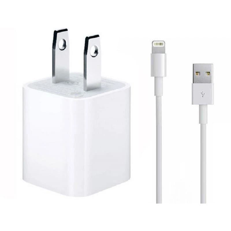 شارژر دیواری مدل b111 به همراه کابل تبدیل لایتینگ — تصویر ۲