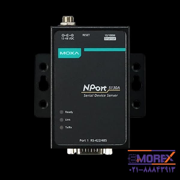 مبدل سریال به اترنت موگزا | MOXA مدل NPort 5130A