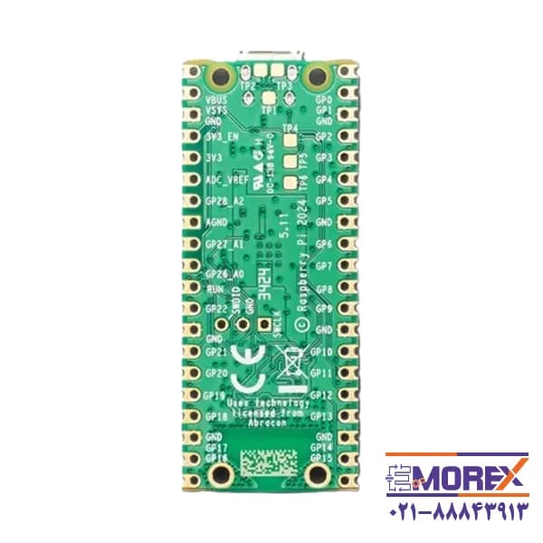 برد رزبری پای | RASPBERRY PI مدل PICO 2 W — تصویر ۴
