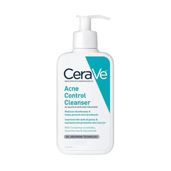 ژل شست‌وشوی ضد جوش سراوی مدل Acne Control Cleanser (236ml) — تصویر ۲