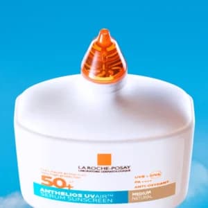 ضدآفتاب سرمی رنگی لاروش پوزای آنتلیوس UVair SPF50+ مدل Medium Natural — تصویر ۴
