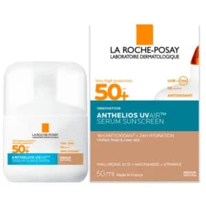 ضدآفتاب سرمی رنگی لاروش پوزای آنتلیوس UVair SPF50+ مدل Medium Natural — تصویر ۲
