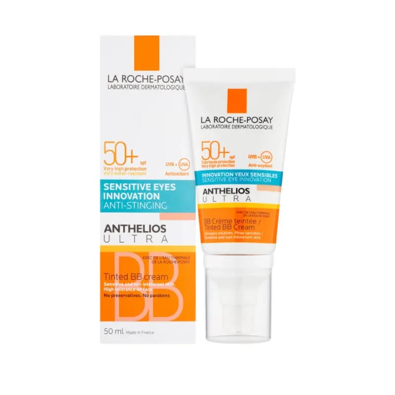 کرم ضدآفتاب رنگی لاروش پوزای آنتلیوس مدل Anthelios Ultra SPF50+ مناسب پوست حساس دور چشم — تصویر ۹