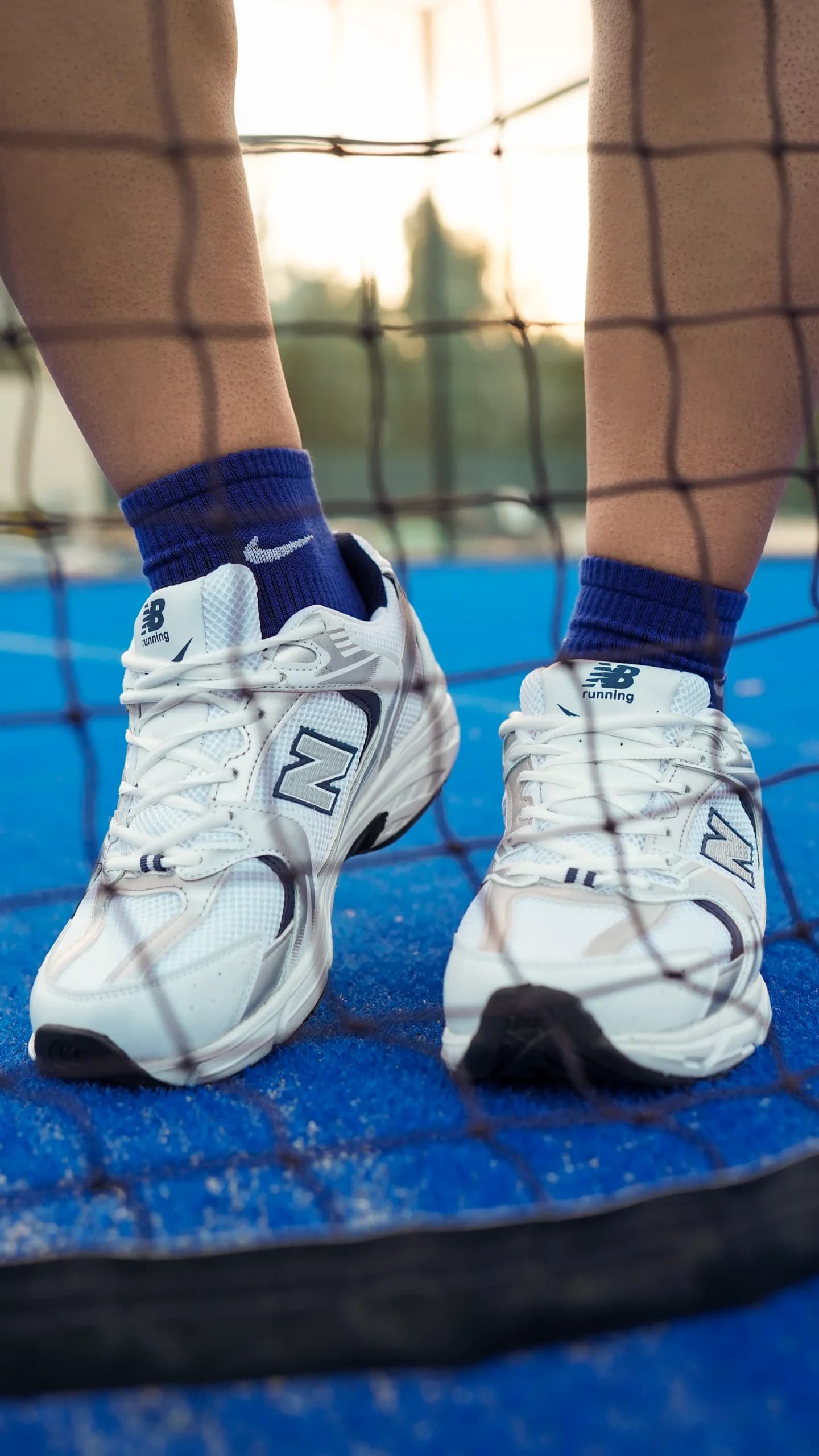 کتونی نیوبالانس 530 سفید سرمه‌ای | New Balance 530 White Navy — تصویر ۴