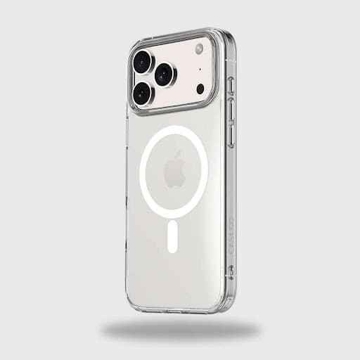 قاب مگ سیف شفاف آیفون ۱۷ پرومکس | iPhone 17 Pro Max Clear Case MagSafe — تصویر ۴
