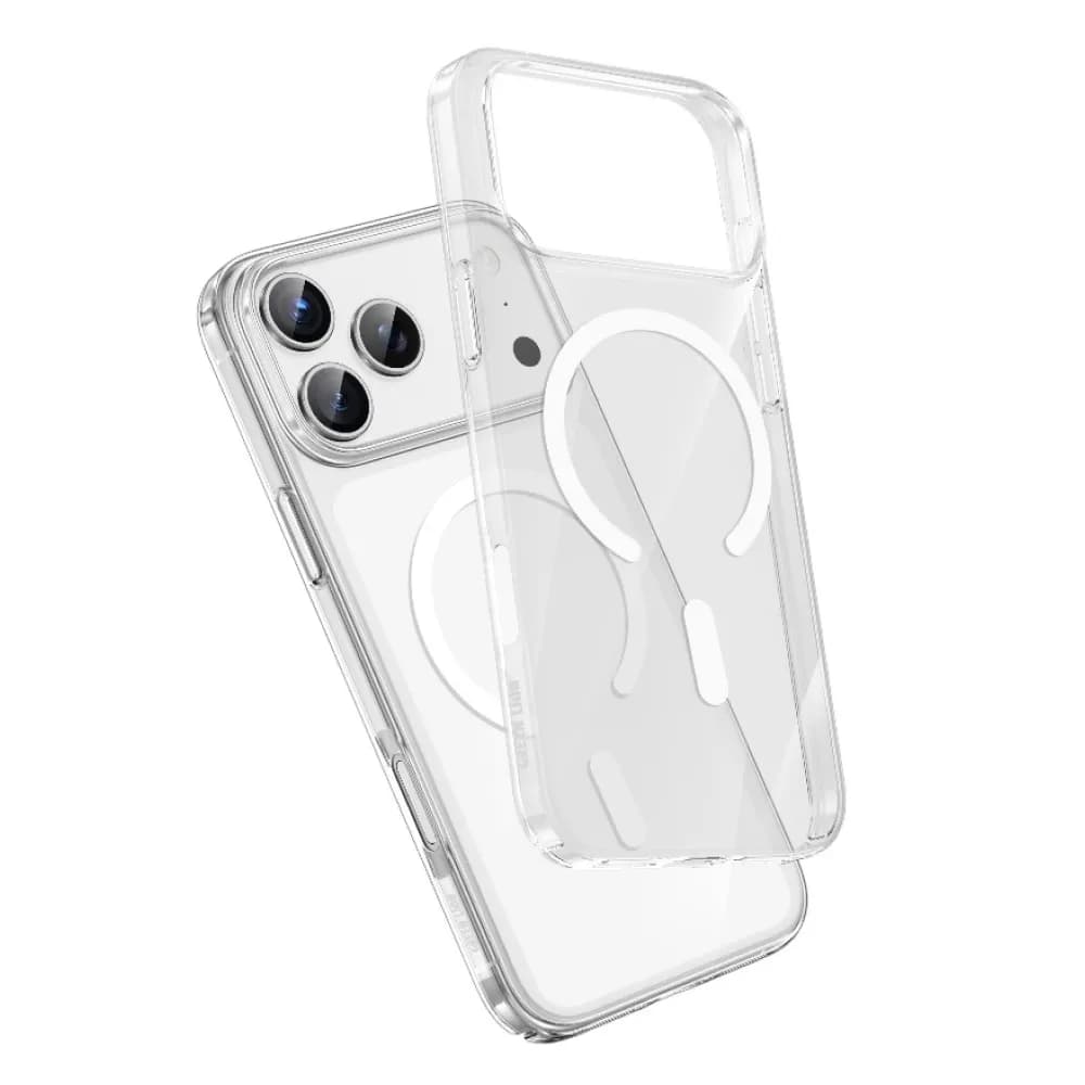 قاب مگ سیف شفاف آیفون ۱۷ پرومکس | iPhone 17 Pro Max Clear Case MagSafe — تصویر ۳