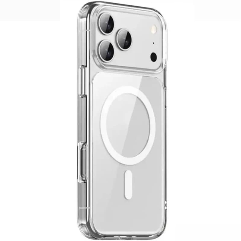 قاب مگ سیف شفاف آیفون ۱۷ پرومکس | iPhone 17 Pro Max Clear Case MagSafe