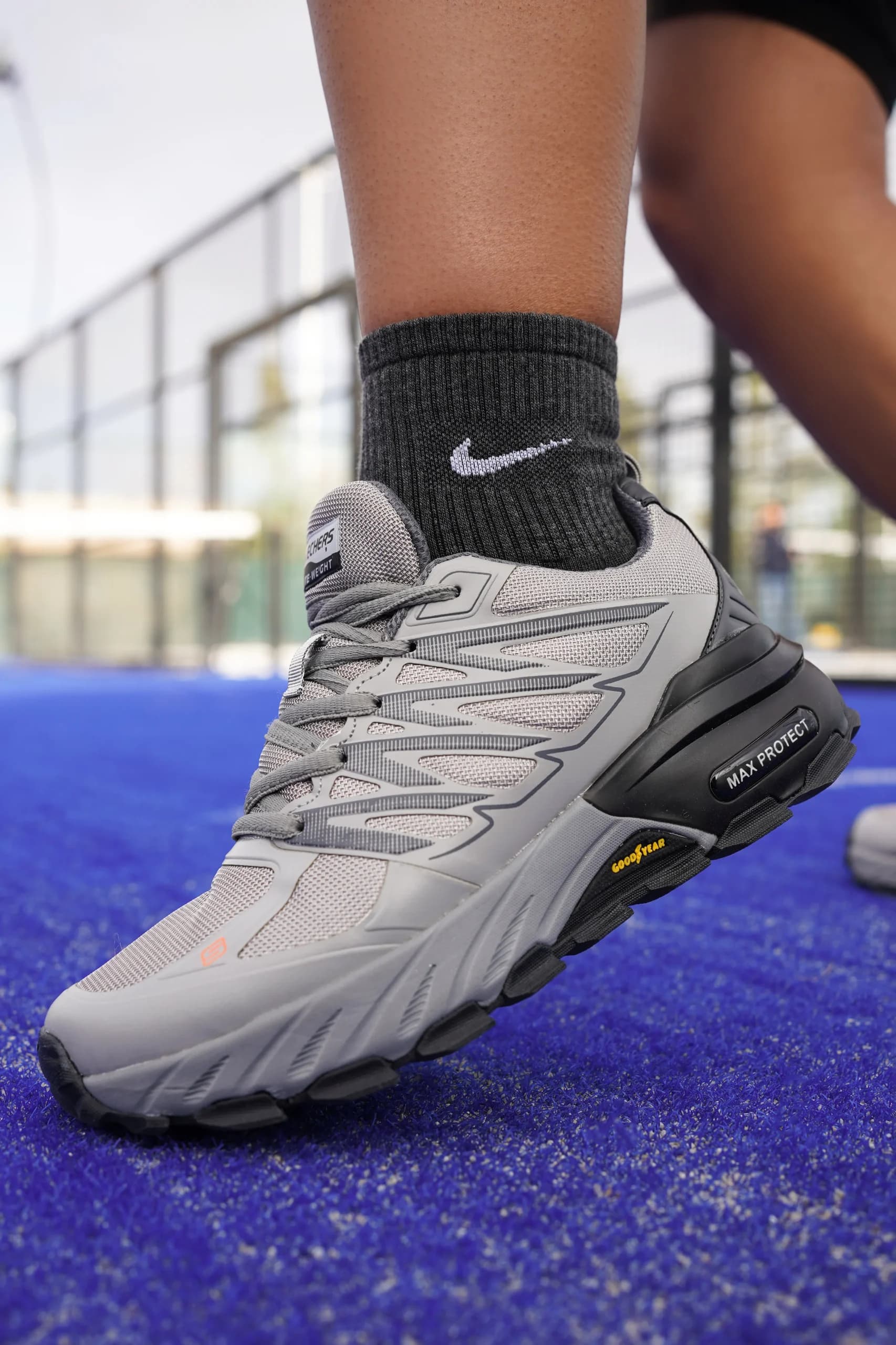 اسکیچرز گودیر طوسی | Skechers Goodyear Gray