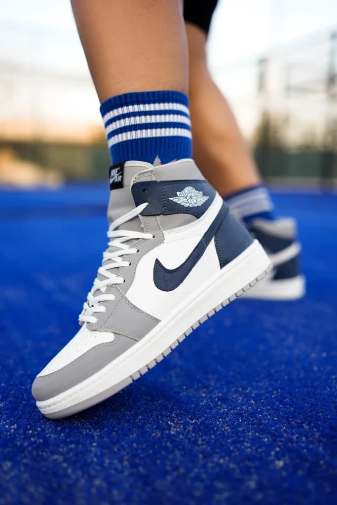 نایک ایر جردن 1 فرنچ بلو ساقدار | Nike Air Jordan 1 French Blue High — تصویر ۵