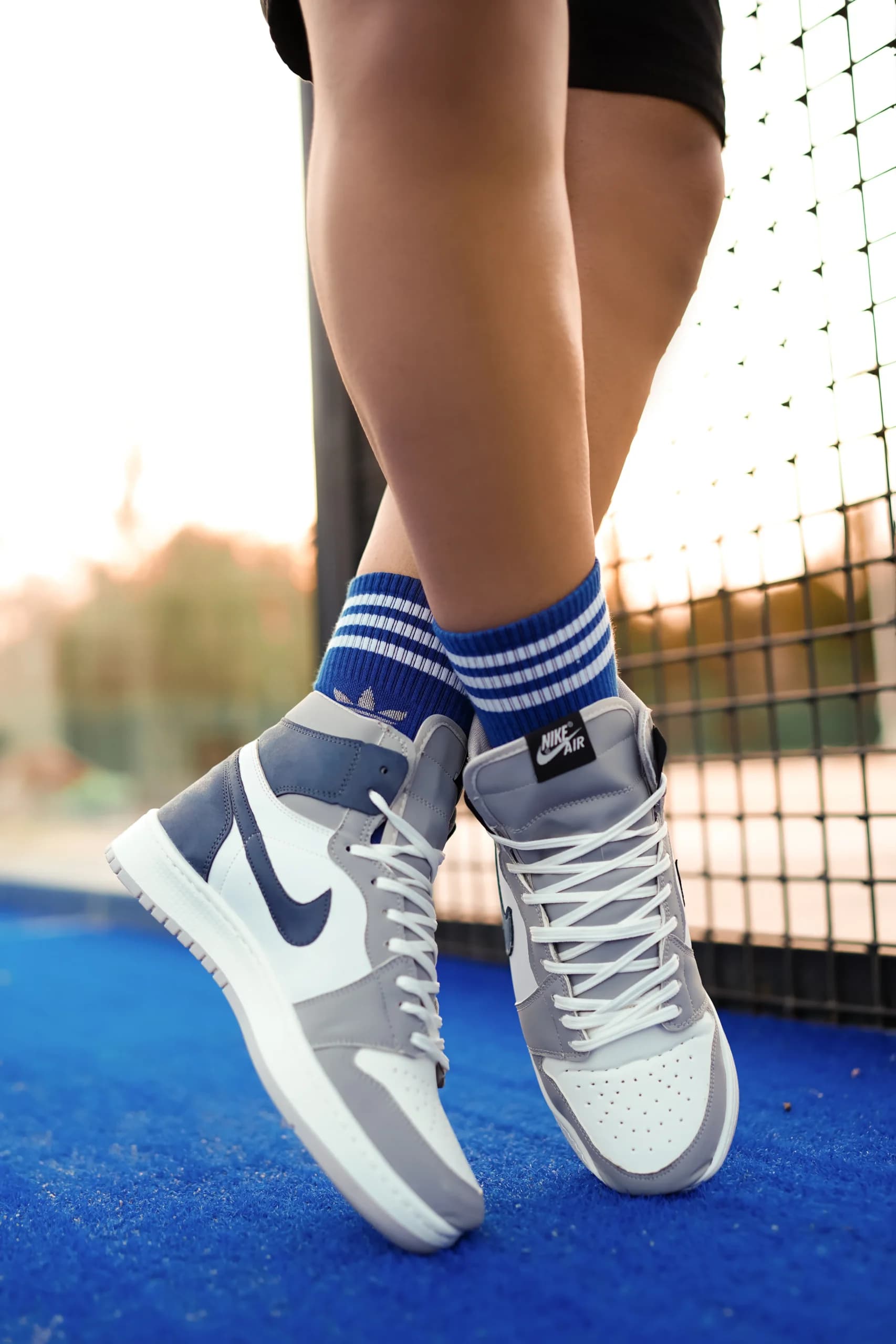 نایک ایر جردن 1 فرنچ بلو ساقدار | Nike Air Jordan 1 French Blue High — تصویر ۴