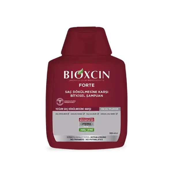 شامپو گیاهی ضد ریزش موی شدید بایوکسین فورته مناسب انواع مو | Bioxcin Forte Herbal Shampoo for Intense Hair Loss