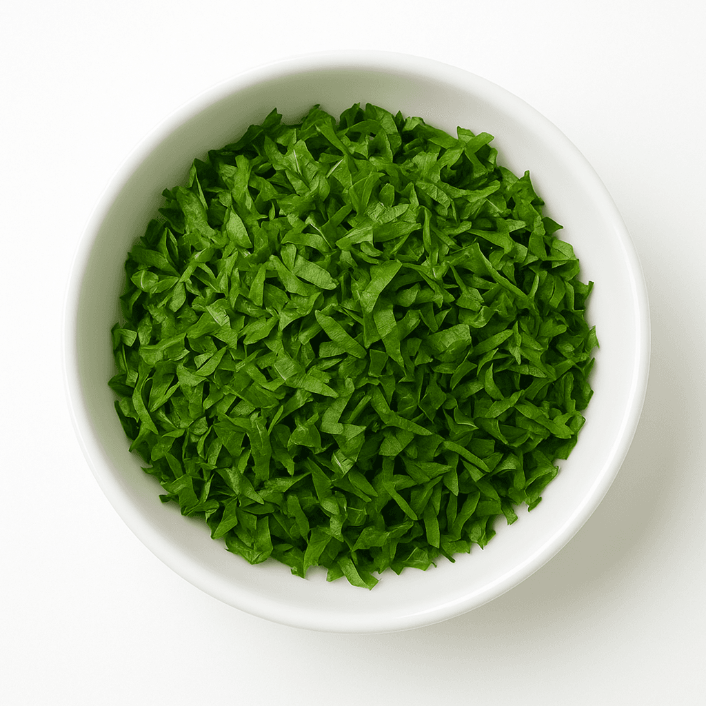 برگ سیر خورد شده