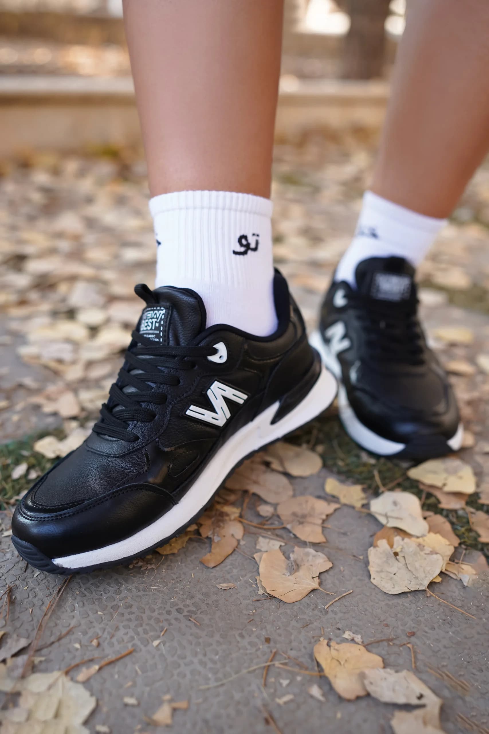 کتونی نیوبالانس NB95 مشکی | New Balance NB95 Black — تصویر ۳