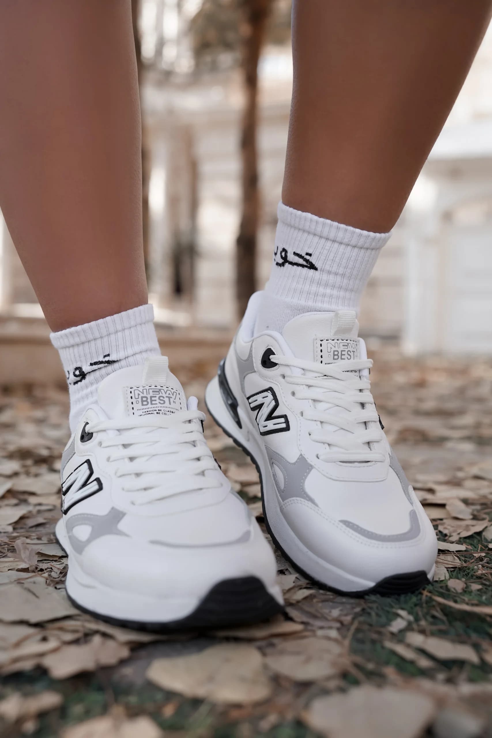 کتونی نیوبالانس NB95 سفید | New Balance NB95 White — تصویر ۳