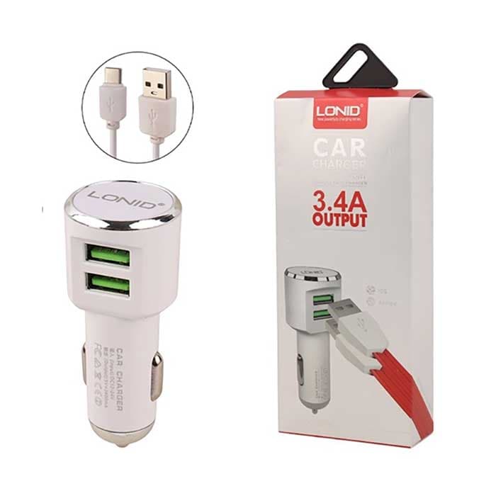 شارژر فندکی Lonid DL-C29 بدون کابل