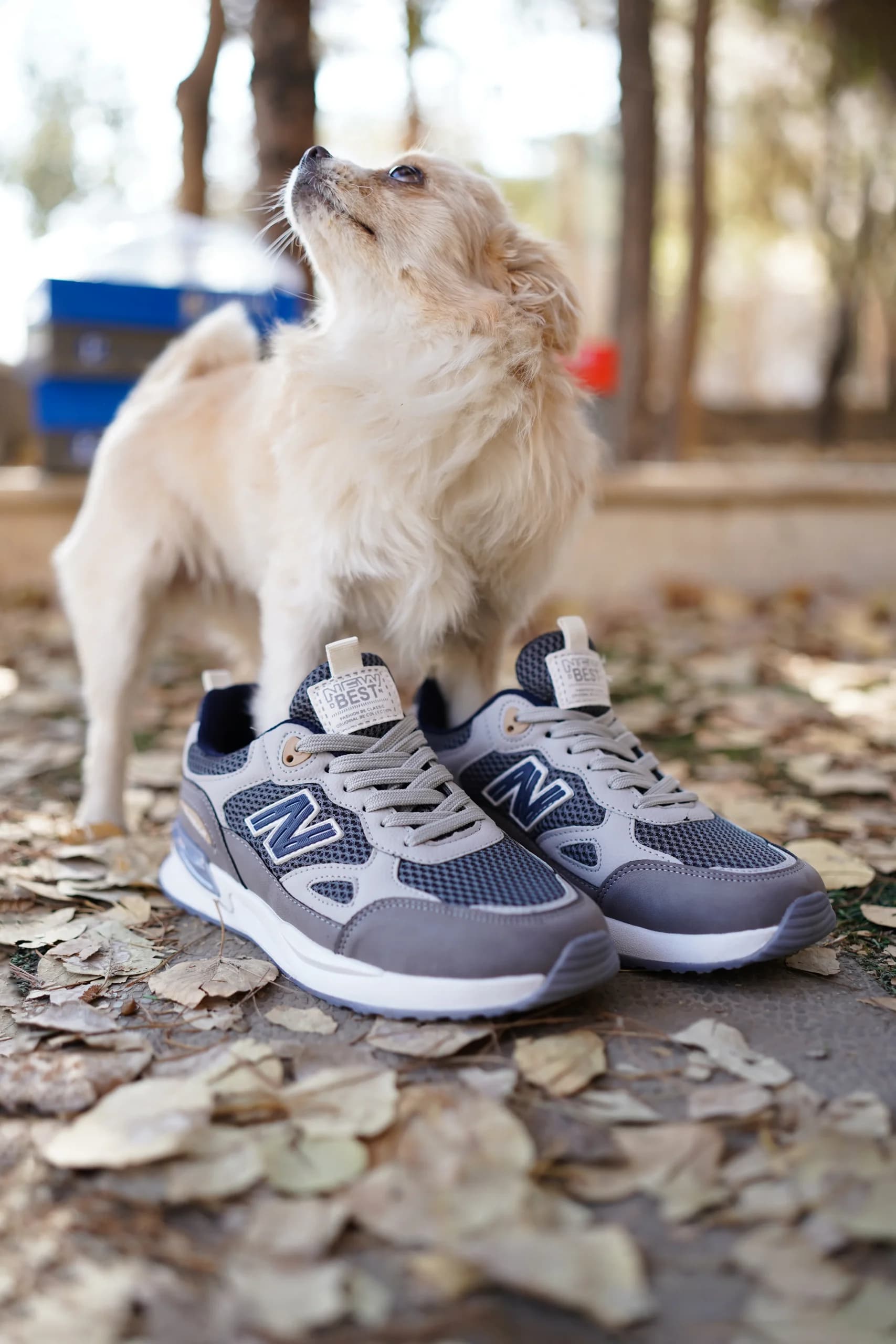 کتونی نیوبالانس NB95 طوسی | New Balance NB95 Grey — تصویر ۵