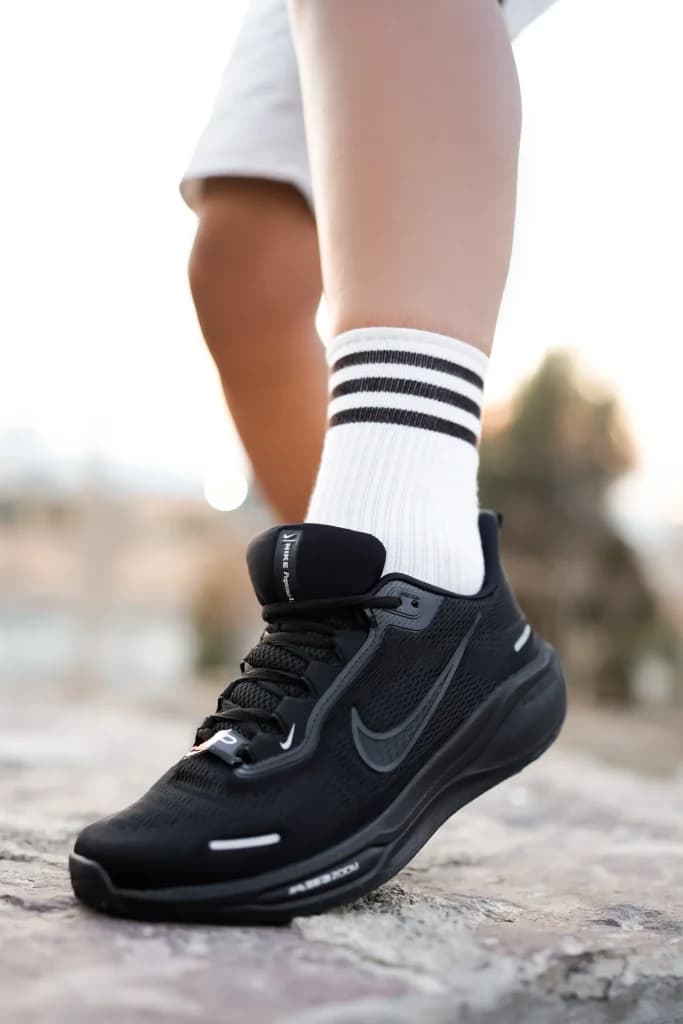 کتونی نایک پگاسوس 41 مشکی تمام | Nike Pegasus 41 All Black — تصویر ۵
