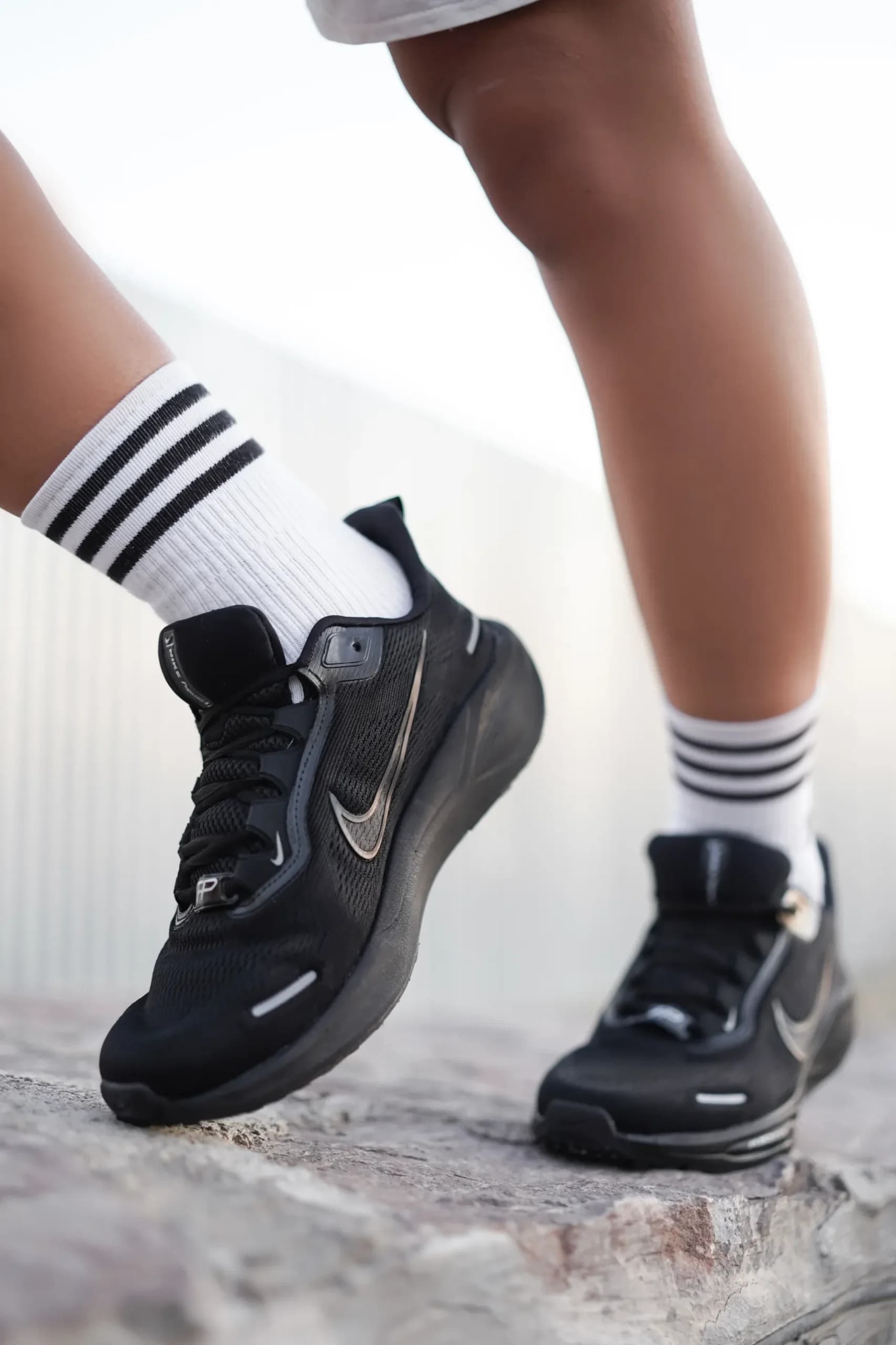 کتونی نایک پگاسوس 41 مشکی تمام | Nike Pegasus 41 All Black — تصویر ۴