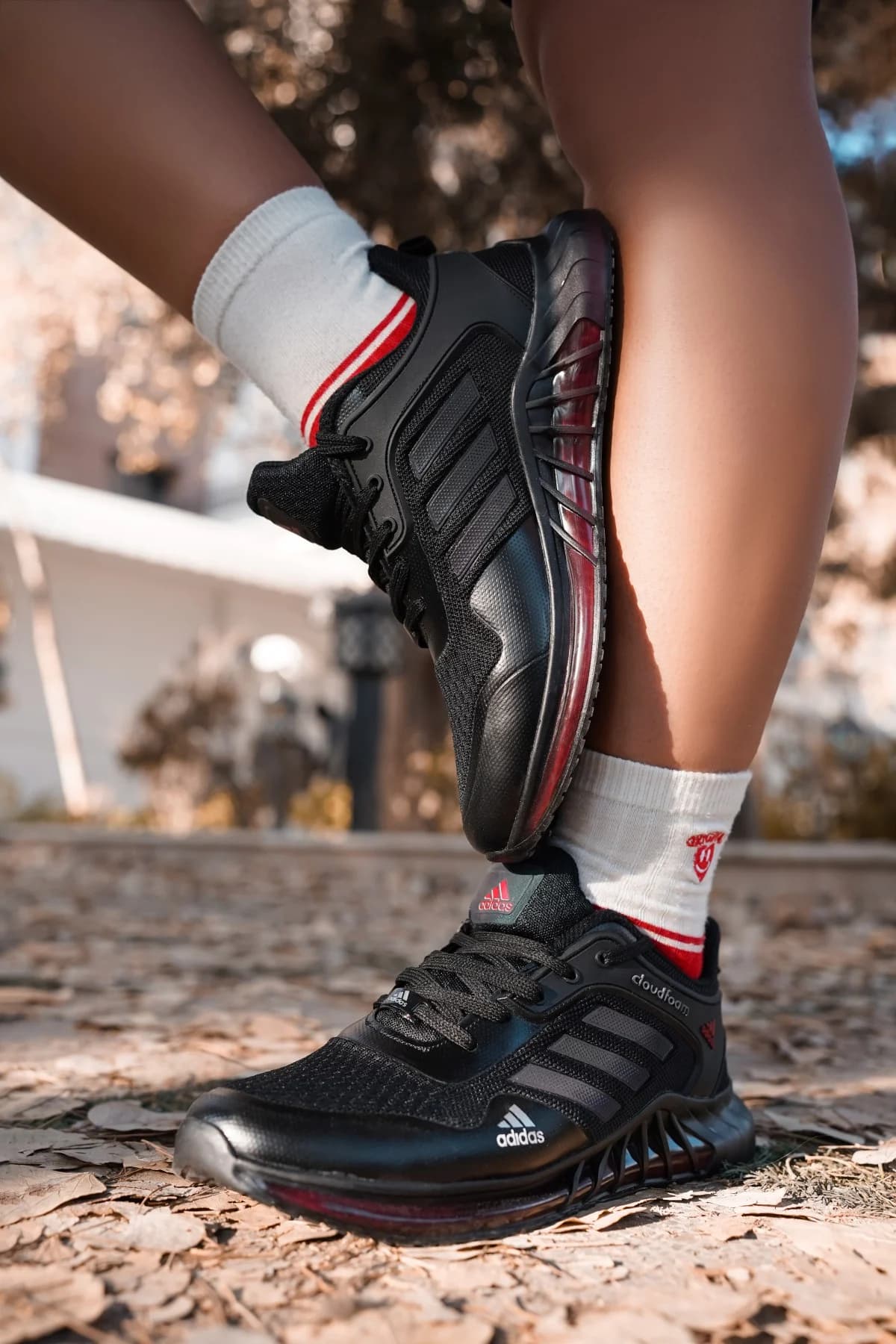 کتونی آدیداس کلودفوم C مشکی | Adidas Cloudfoam C — تصویر ۴