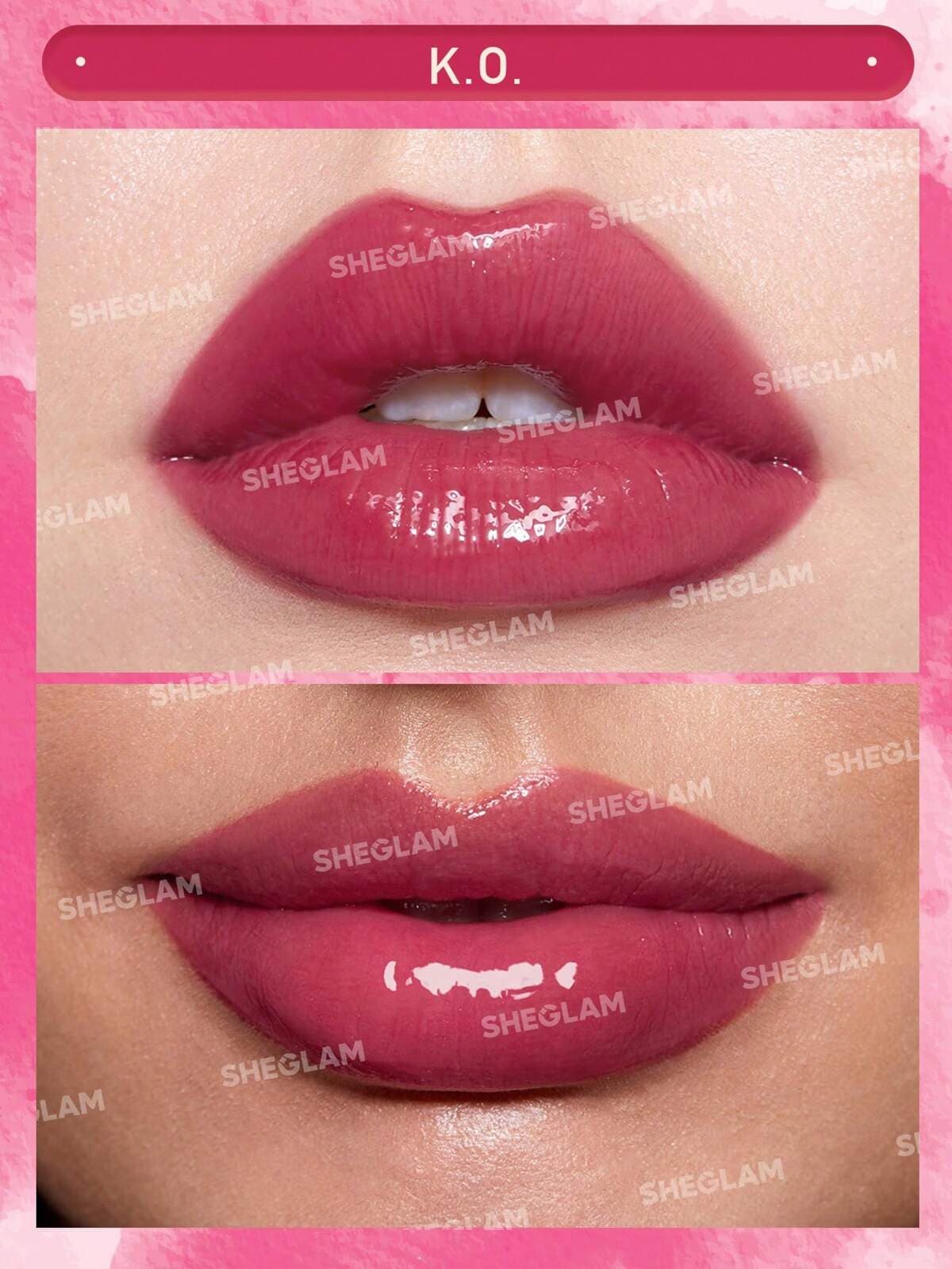 لیپ گلاس پددار شیگلم مدل Pout Pillow | برق لب شیشه‌ای و نرم‌کننده — تصویر ۳
