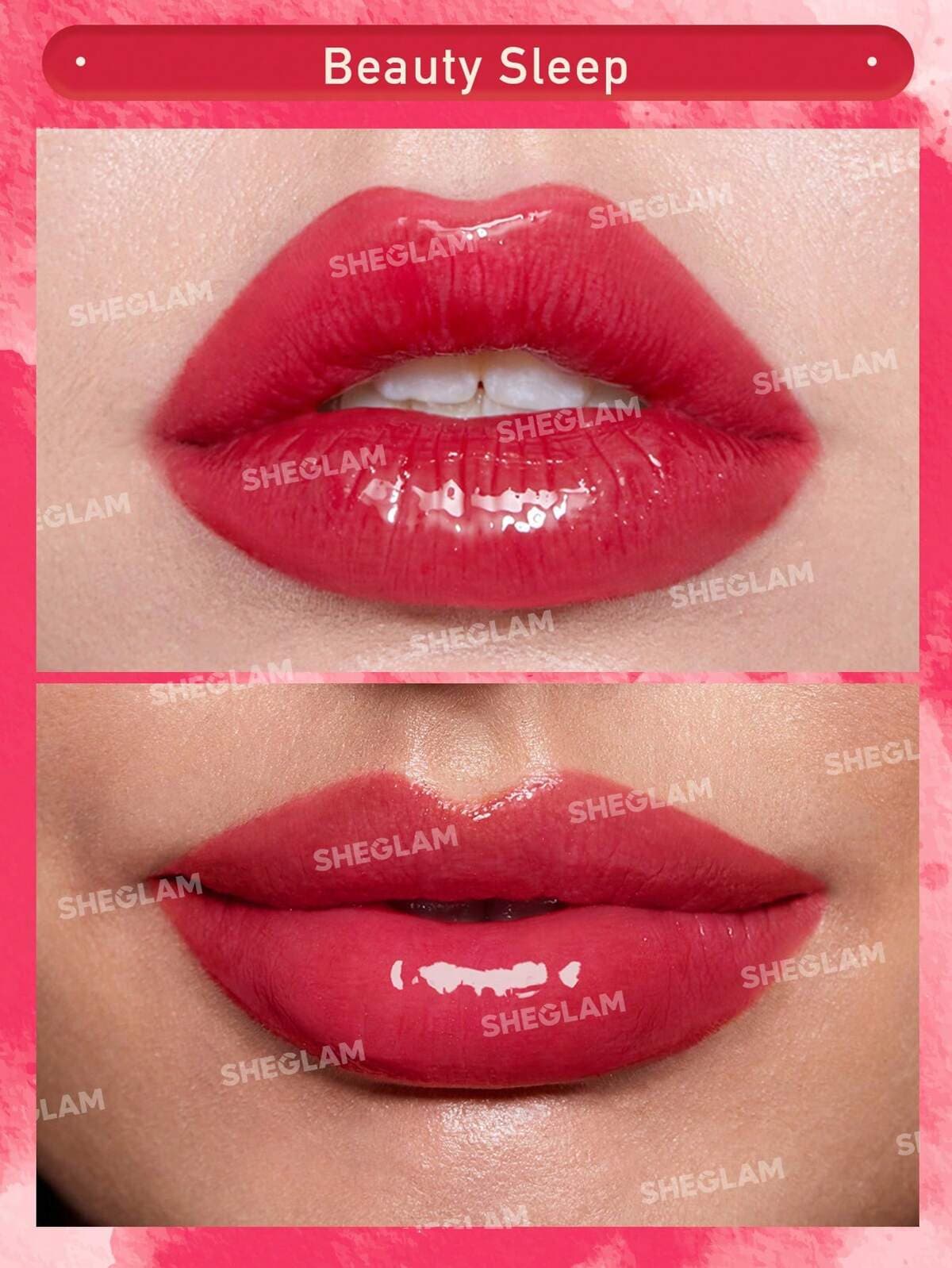 لیپ گلاس پددار شیگلم مدل Pout Pillow | برق لب شیشه‌ای و نرم‌کننده — تصویر ۵