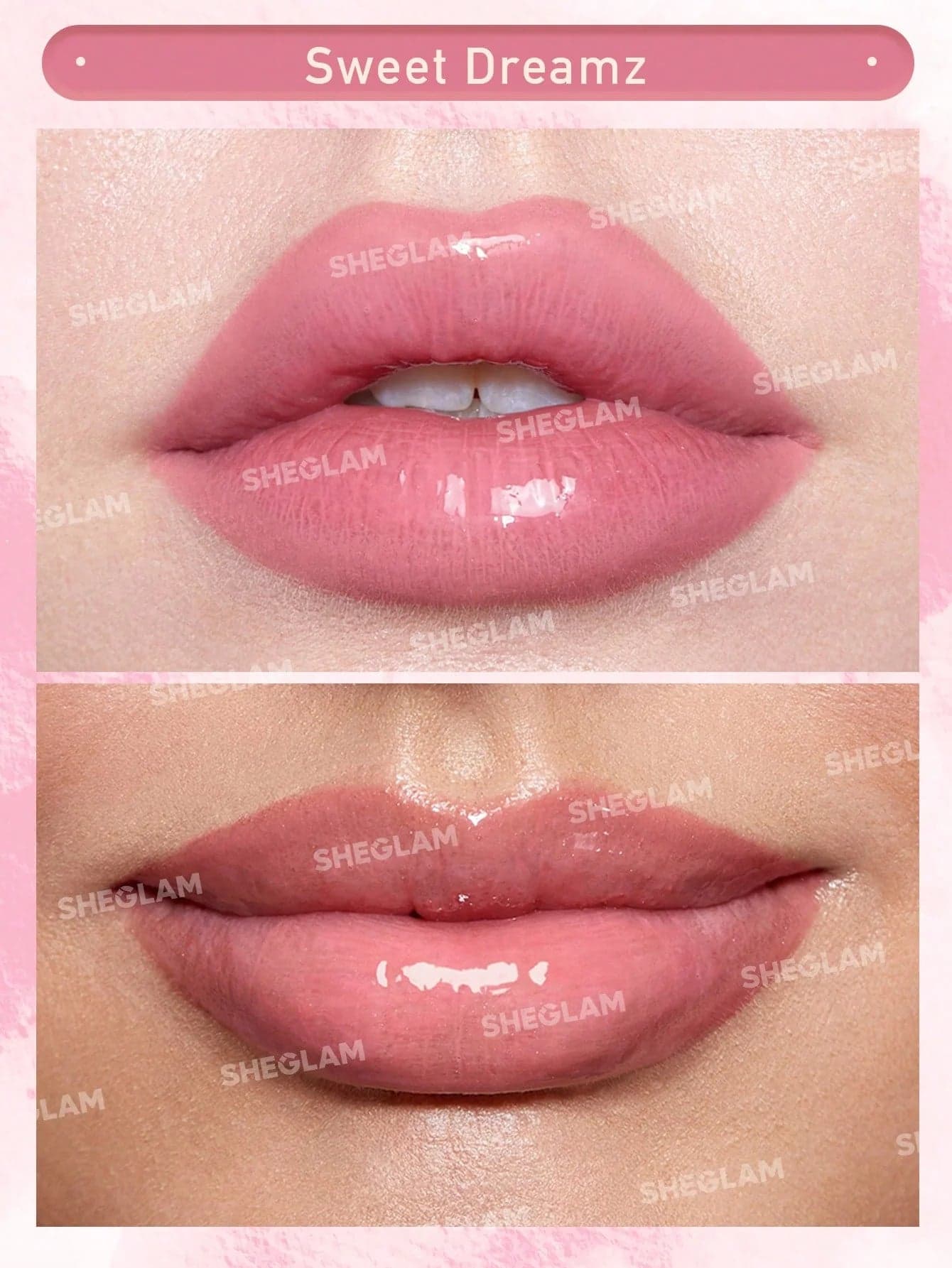لیپ گلاس پددار شیگلم مدل Pout Pillow | برق لب شیشه‌ای و نرم‌کننده — تصویر ۴