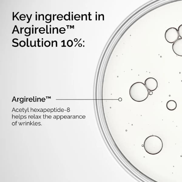 سرم ضدچروک آرژیرلین 10% اوردینری The Ordinary مدل Argireline Solution حجم 30 میلی‌لیتر — تصویر ۲