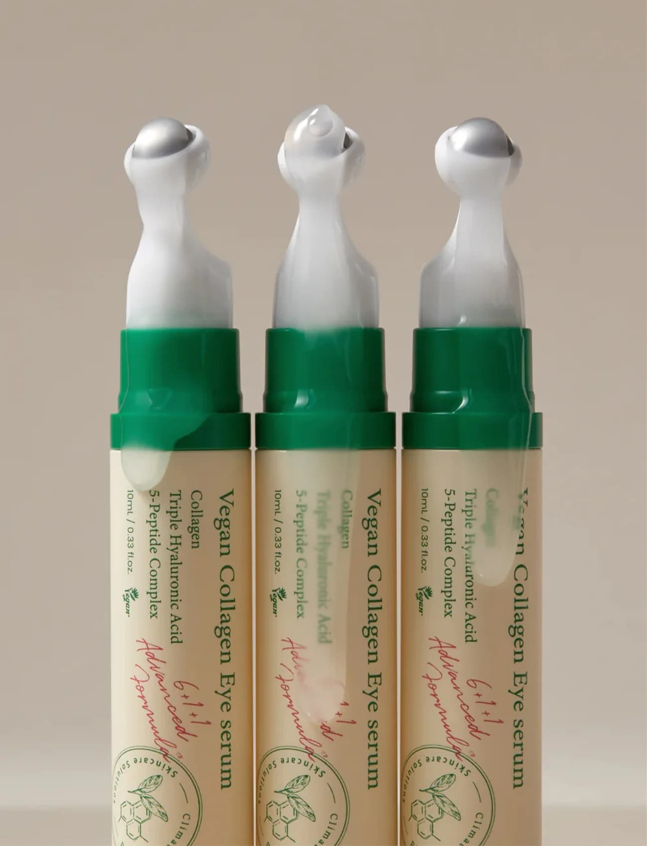سرم ضد چروک و روشن کننده دور چشم کلاژن اکسیس وای Axis-Y Vegan Collagen Eye Serum 10mil — تصویر ۲