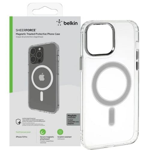 قاب belkin شفاف Magsafe مدل Apple iPhone 16 Pro Max — تصویر ۳