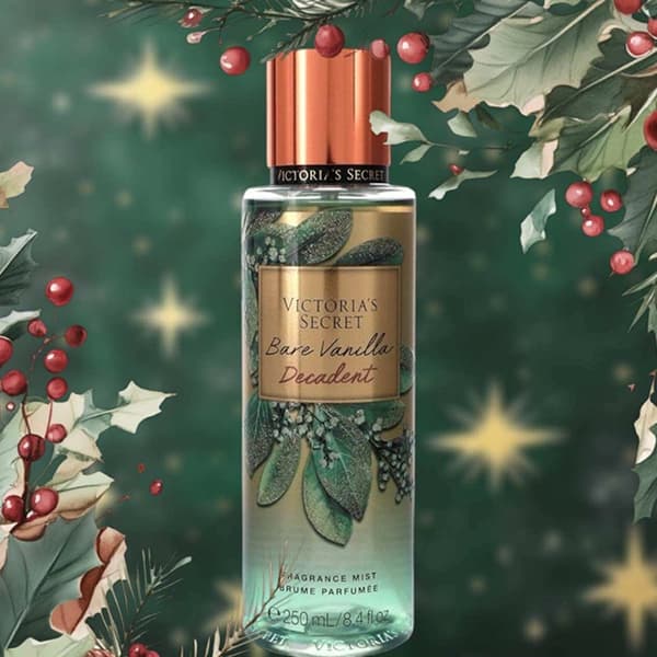 بادی اسپلش زنانه 250ml ویکتوریا سکرت مدل Bare Vanilla Decadent امارات — تصویر ۲