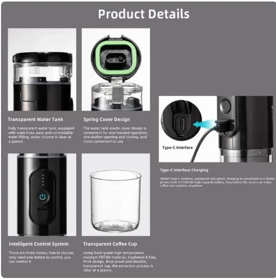 Generic Portable Coffee Maker — تصویر ۴