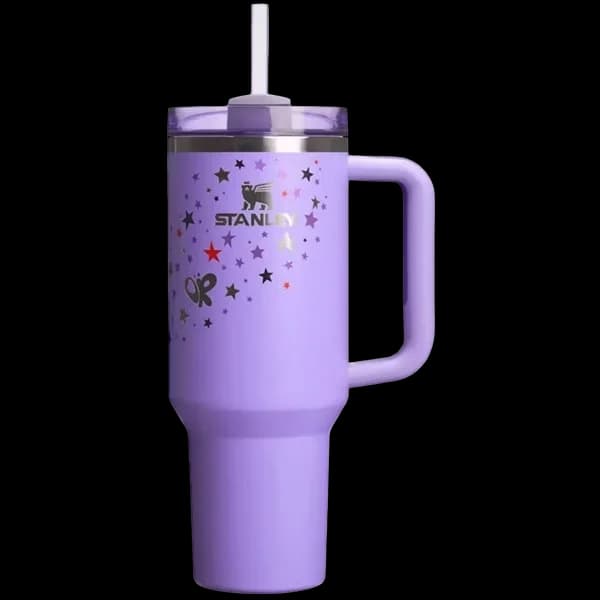 Stanley x Olivia Rodrigo Flowstate Quencher 40oz Tumbler Purple