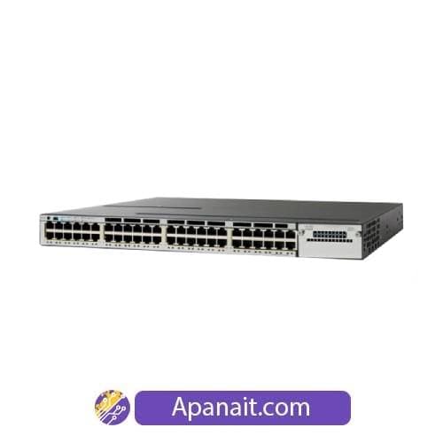 سوئیچ شبکه سیسکو Cisco Catalyst WS-C3750X-24P-S ریفر