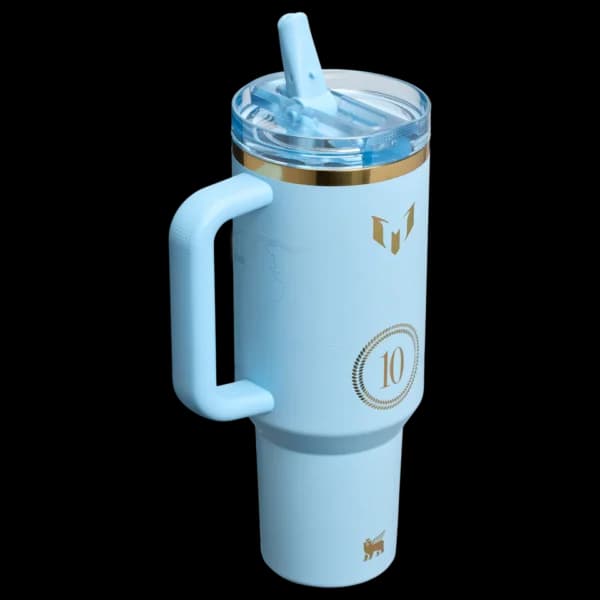 The Messi x Stanley Quencher ProTour Flip Straw Tumbler | 40 OZ — تصویر ۳
