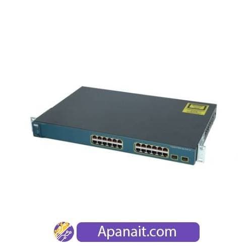 سوئیچ شبکه سیسکو Cisco Catalyst WS-C3560G-24PS-S ریفر