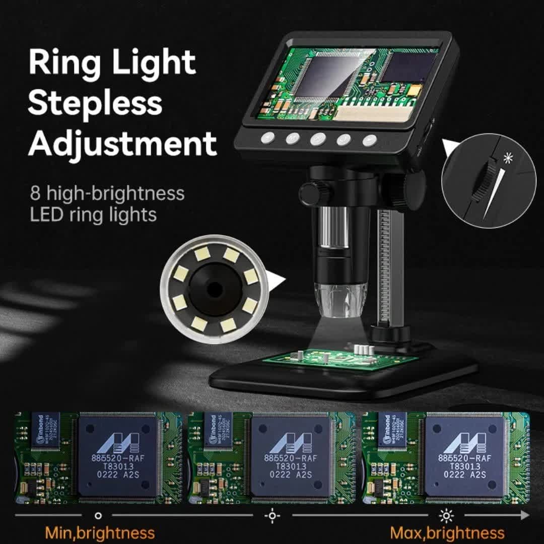 میکروسکوپ دیجیتال مانیتور دار Microscop Digital 369 — تصویر ۳