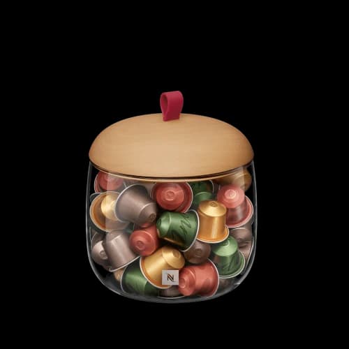 Display Mia Dispenser, Wooden Lid