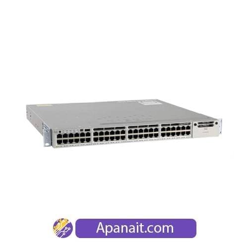 سوئیچ شبکه سیسکو Cisco Catalyst C3850-48T-S ریفر