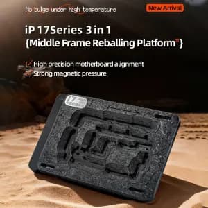 شابلون طبقات آیفون سری 17 کیانلی QIANLI 3 IN 1 — تصویر ۴