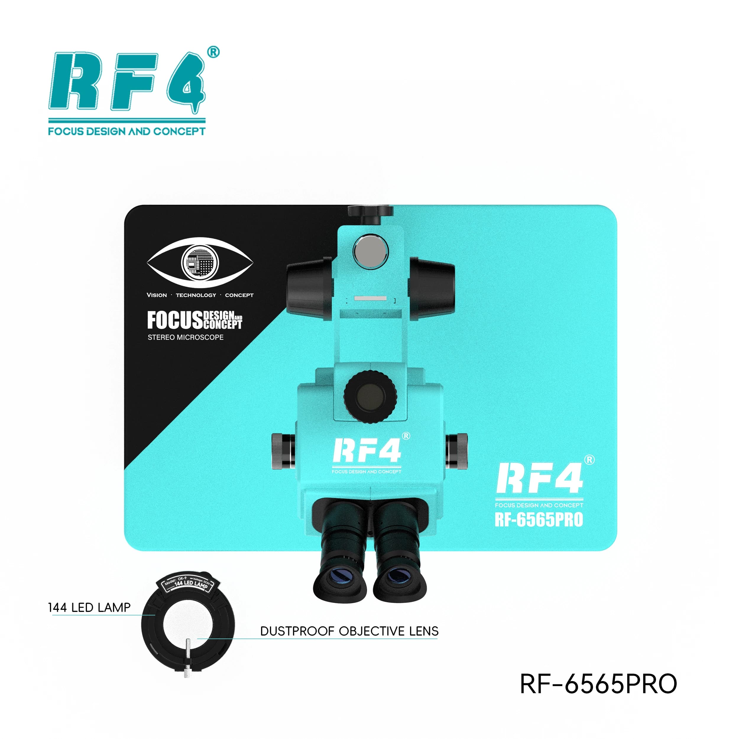 لوپ 3 چشم RF4 مدل RF-6565PRO — تصویر ۲